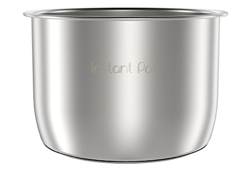 Instant Pot Stainless Steel Inner Cooking Pot Mini 3-Qt, Polished Surface, Rice Cooker,...