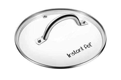 Instant Pot Tempered Glass Lid, 9.1-In, 6-Qt, Cooking Pot Lid, Stainless Steel Handle and Rim,...