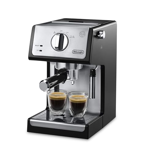 De'Longhi ECP3420 Bar Pump Espresso and Cappuccino Machine, 15', Black