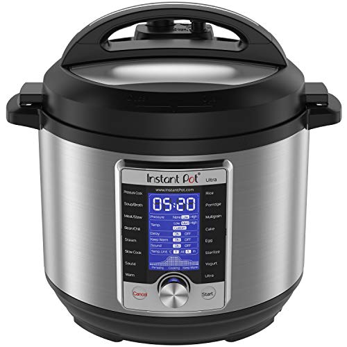 Instant Pot Ultra, 10-in-1 Pressure Cooker, Slow Cooker, Rice Cooker, Yogurt Maker, Cake Maker,...