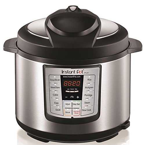 Instant Pot Lux 6-in-1 Electric Pressure Cooker, Sterilizer Slow Cooker, Rice Cooker, Steamer,...