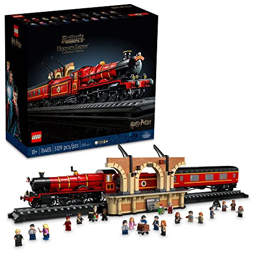 LEGO Harry Potter Hogwarts Express – Collectors' Edition 76405, Iconic Replica Model Steam...