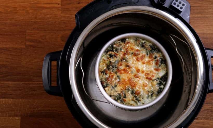 air fryer spinach artichoke dip  #AmyJacky #InstantPot #PressureCooker #AirFryer #recipe