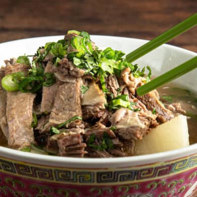 chinese beef brisket soup 清湯牛腩