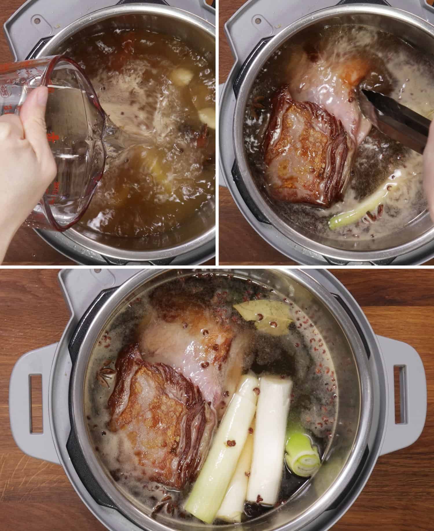 beef brisket soup in Instant Pot