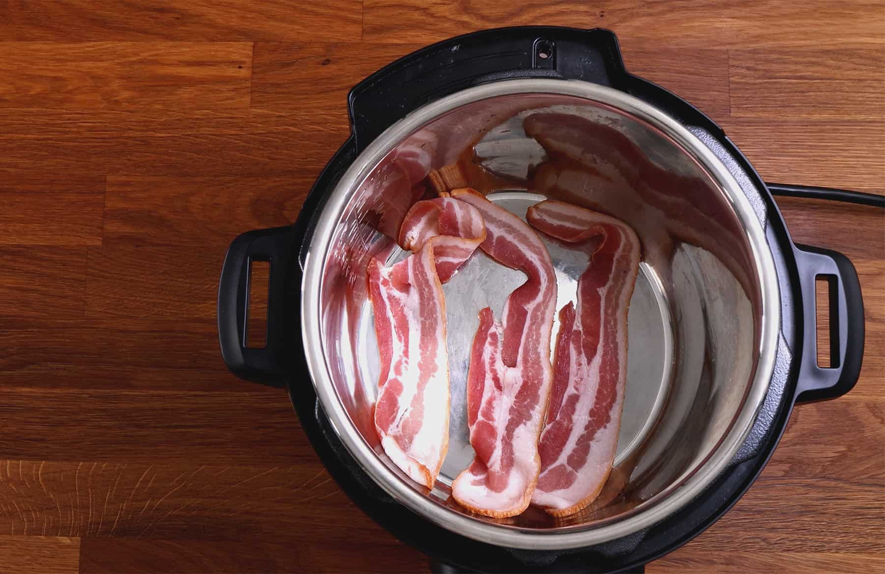 brown bacon