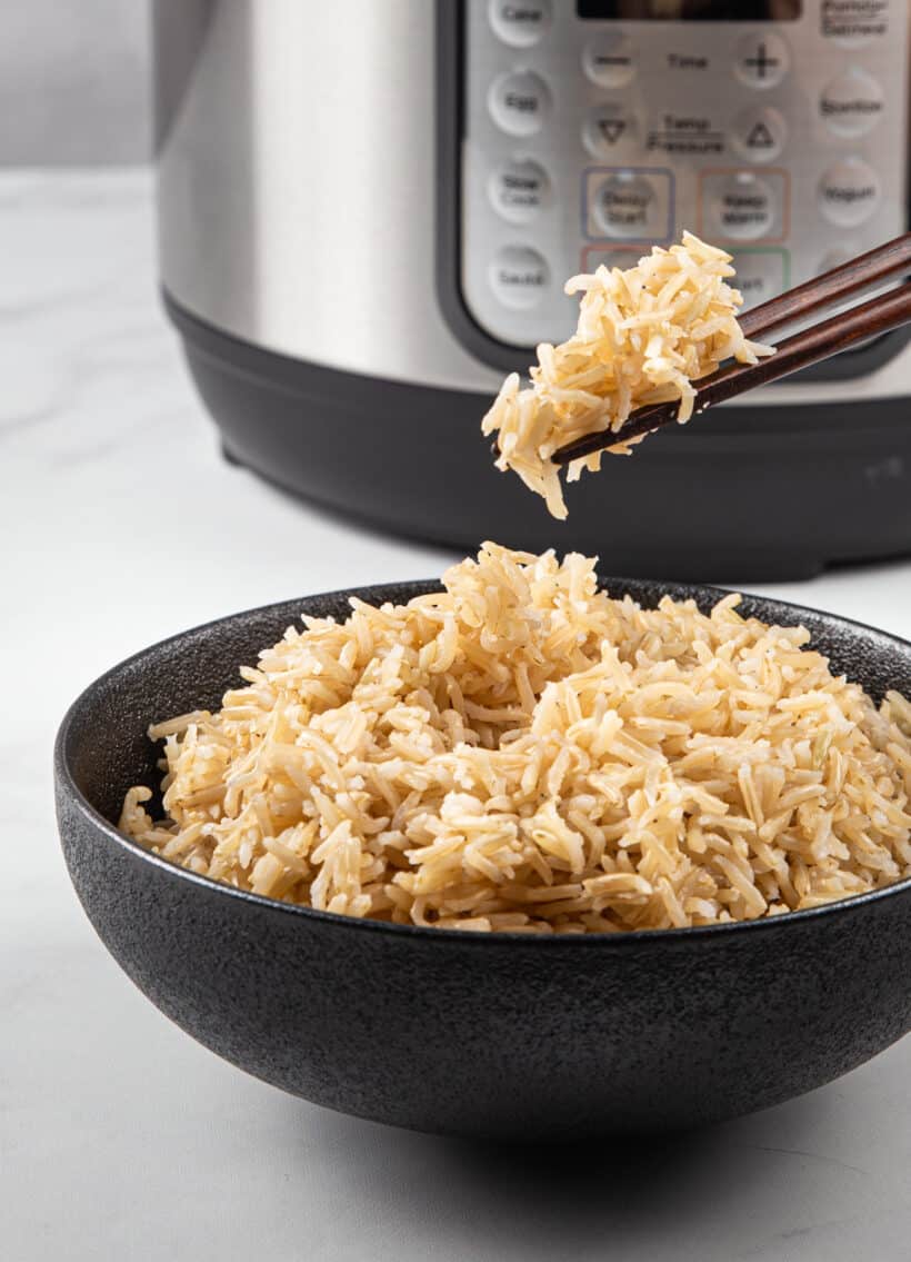 brown basmati rice instant pot