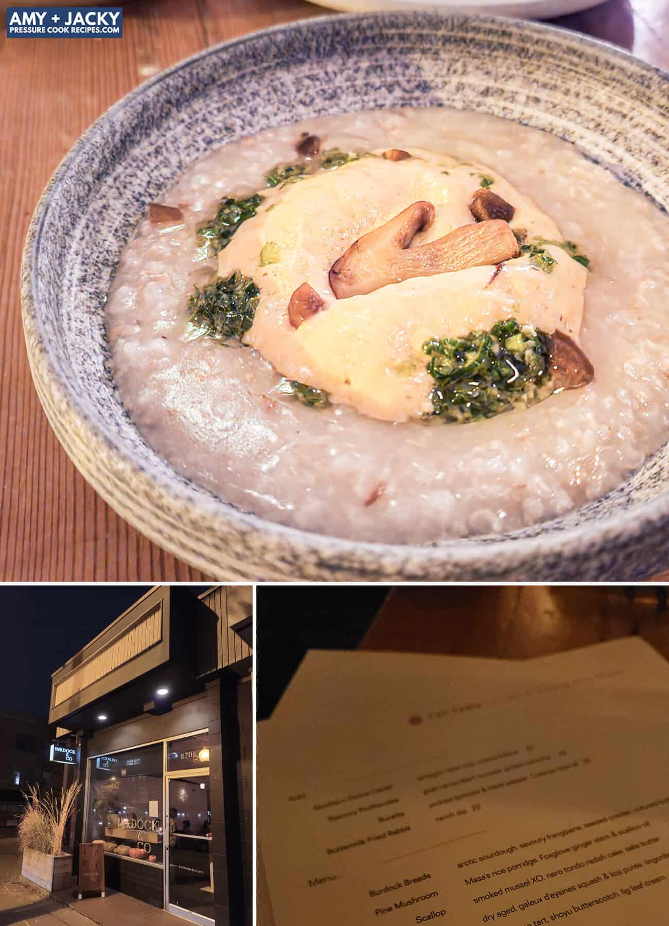 Burdock & Co Masa's rice porridge