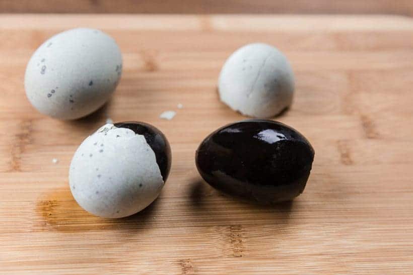 century egg 皮蛋, pidan, preserved egg, hundred-year egg, thousand-year egg