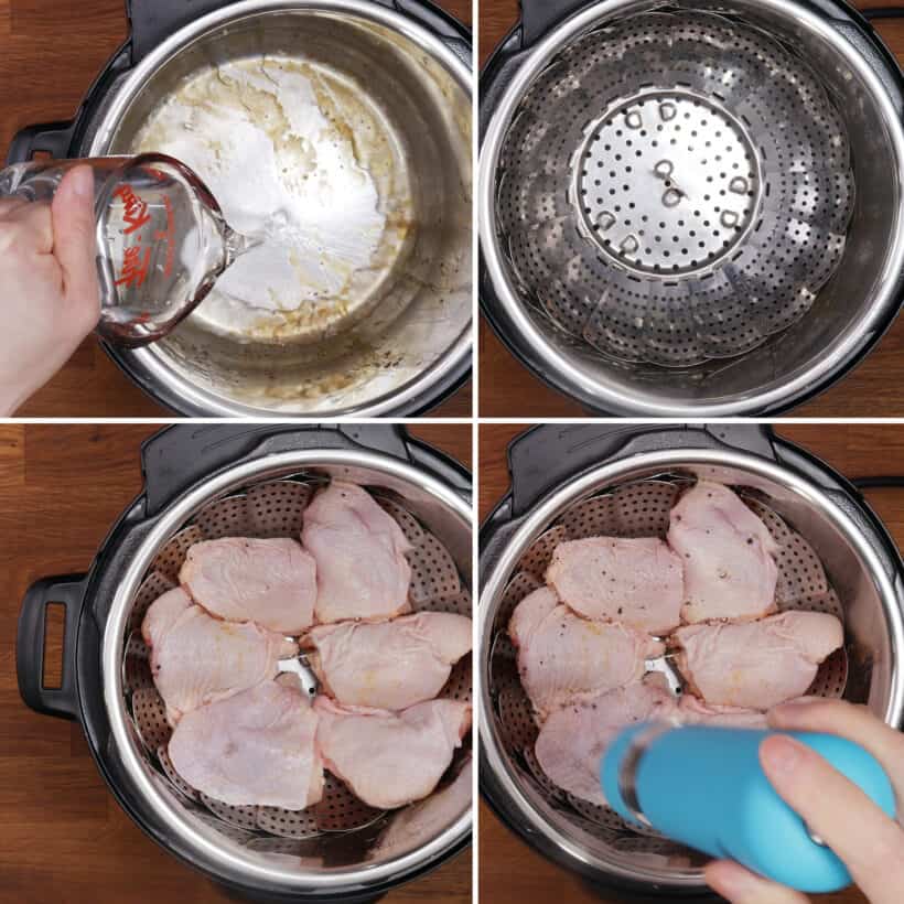 chicken thighs in Instant Pot