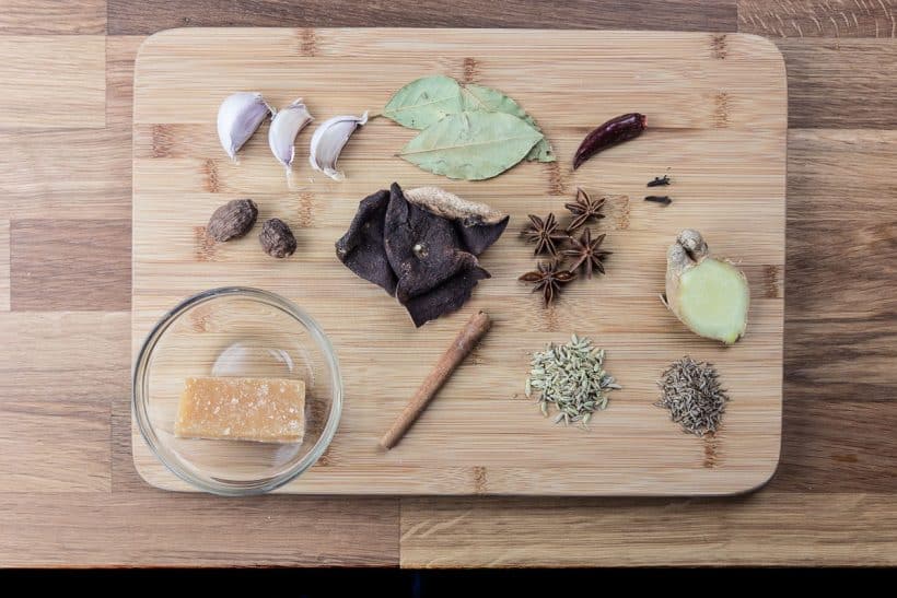 Chinese Master Stock Recipe Ingredients