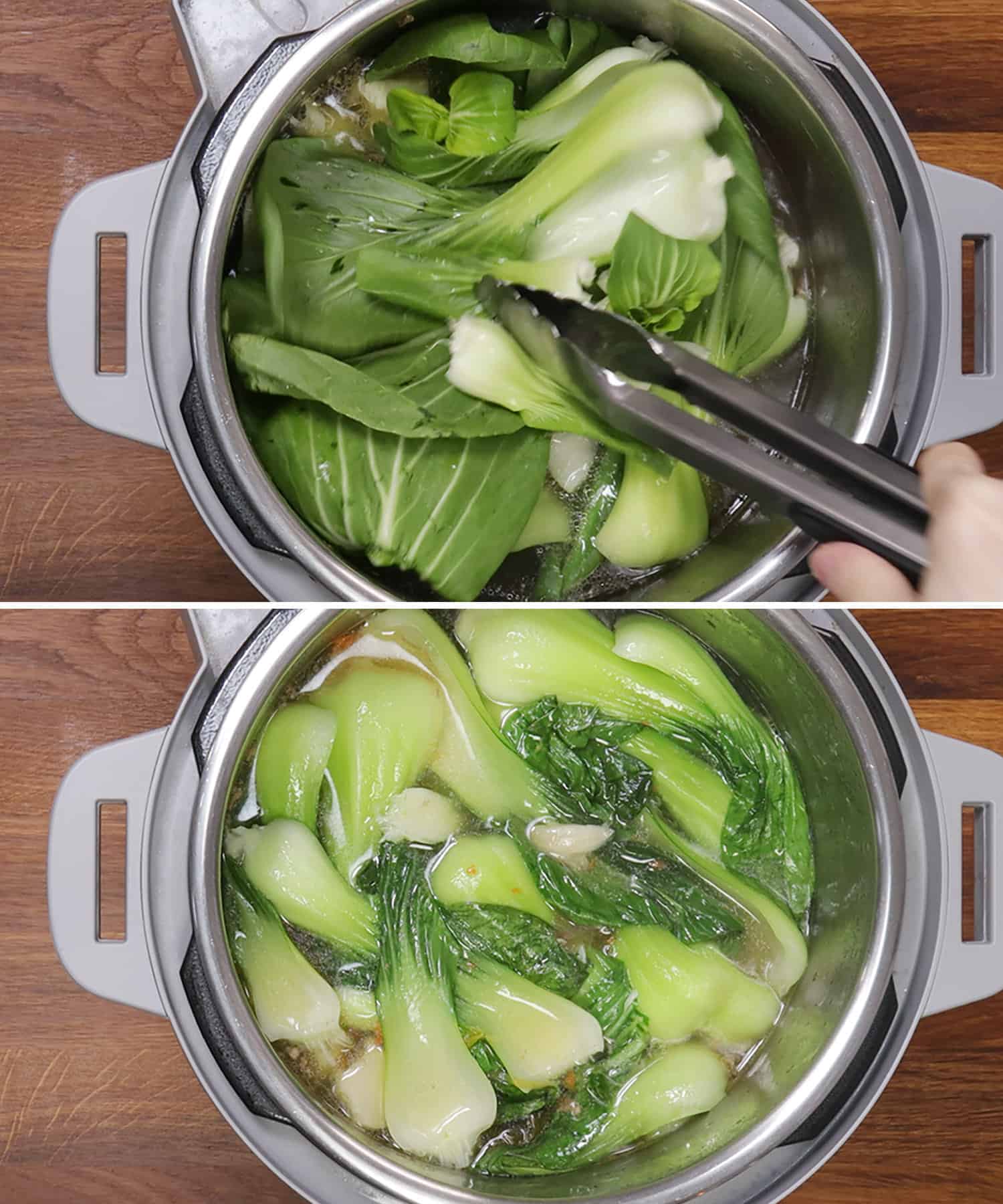 cook bok choy