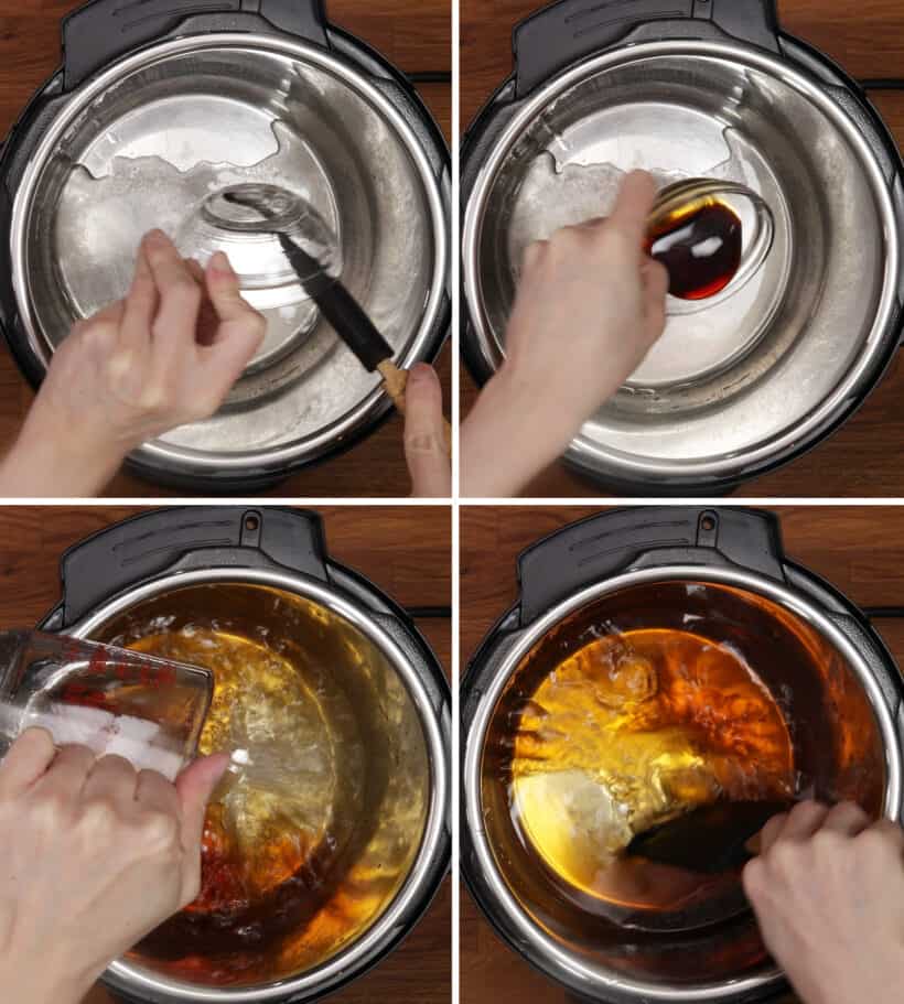 making dashi oden broth