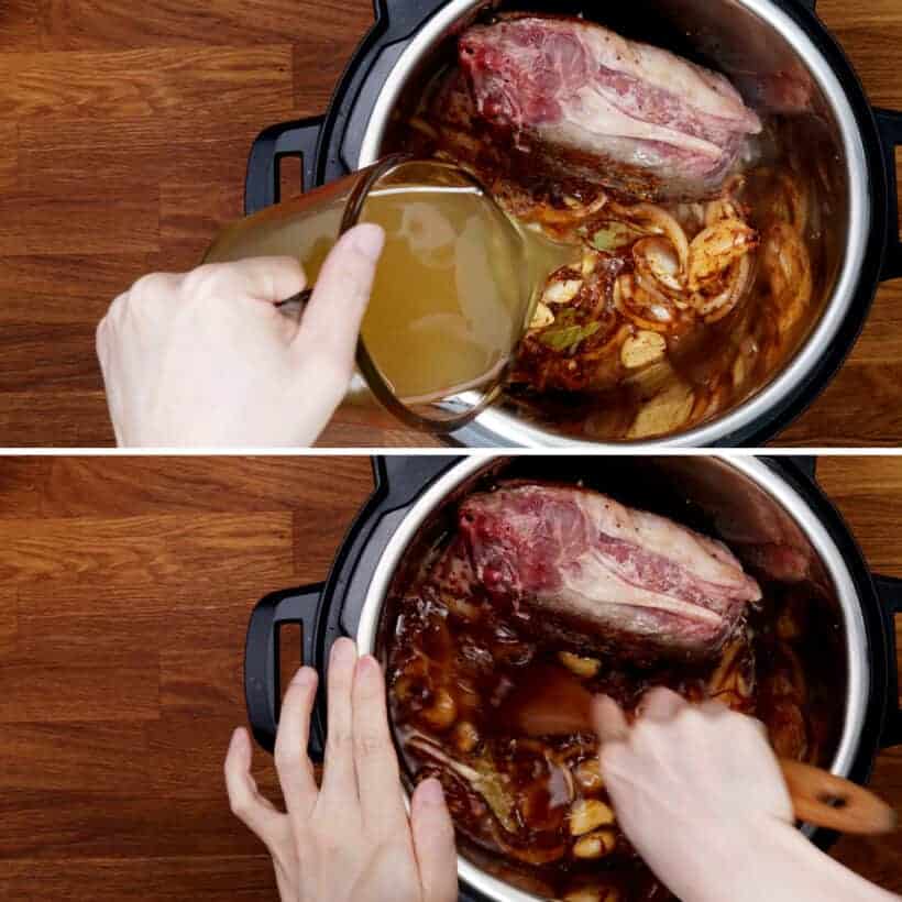 deglaze Instant Pot  #AmyJacky