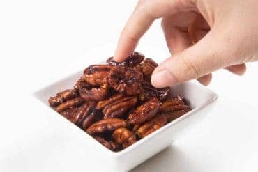 Firecracker Candied Pecans