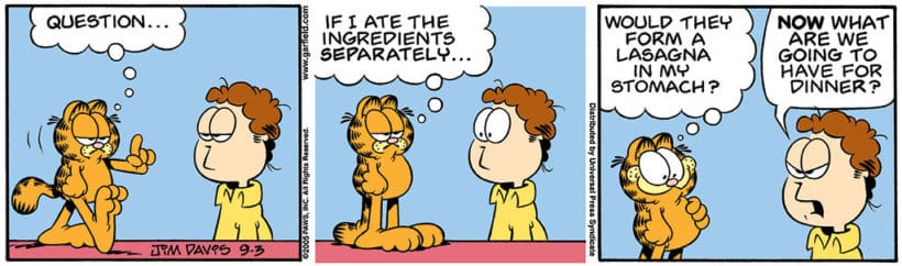 Garfield Lasagna