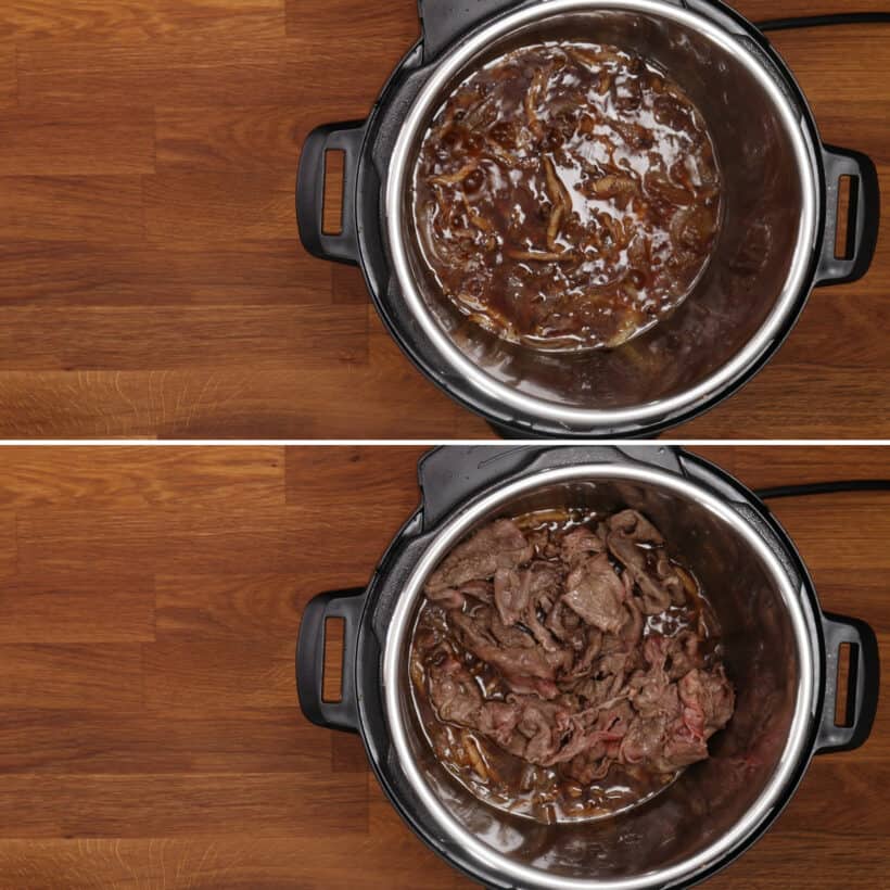 gyudon beef and mushroom