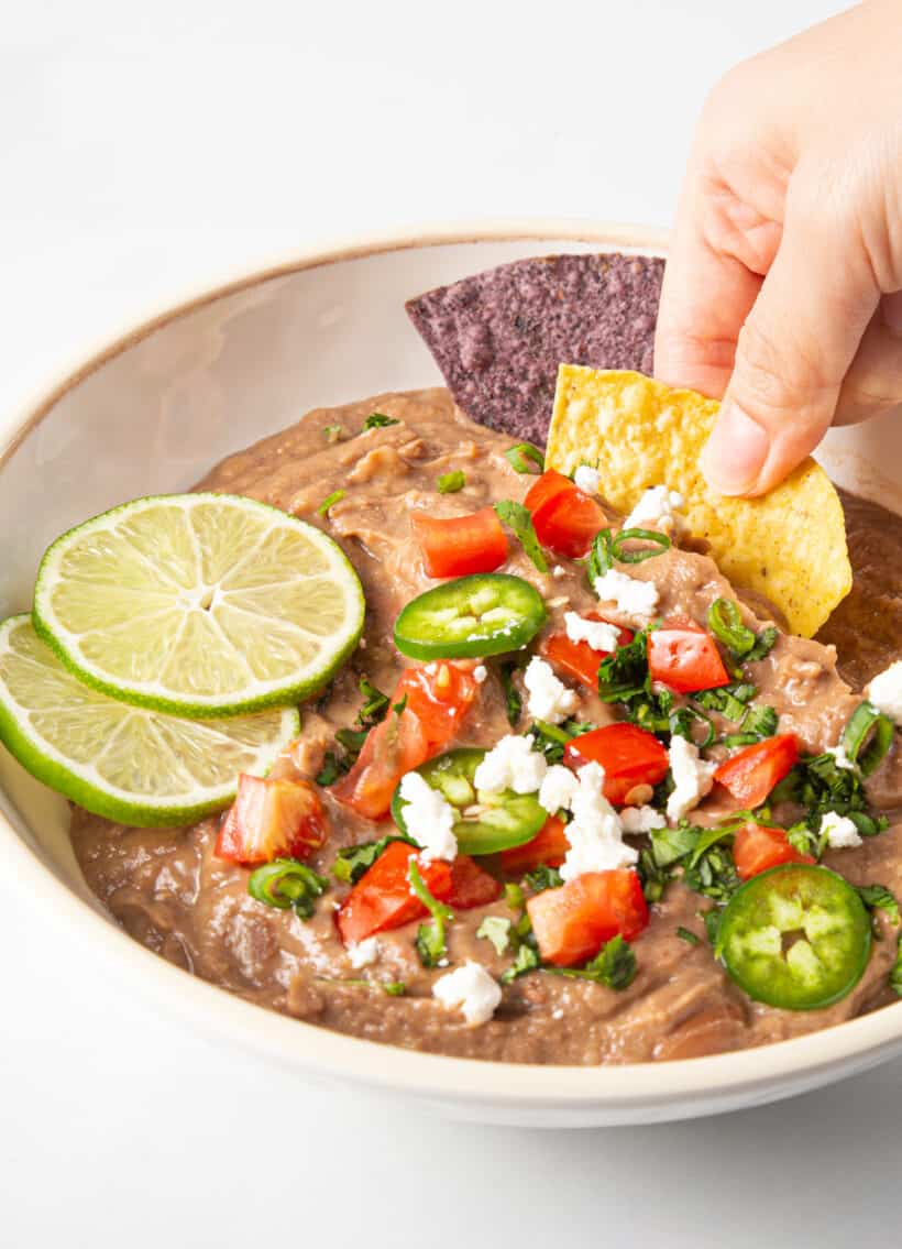 how to make refried beans