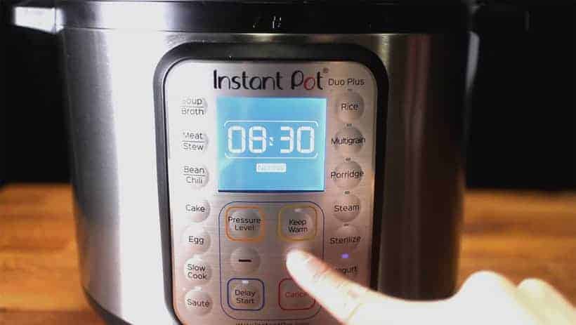 Instant Pot Yogurt (Instant Pot Cold Start Yogurt | Instant Pot No Boil Yogurt): set Instant Pot yogurt incubation settings