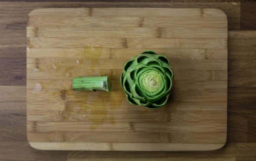 How to trim artichokes