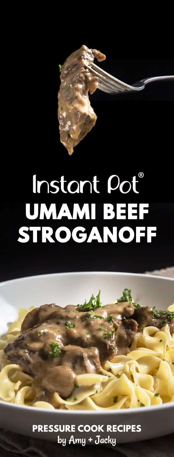 Instant Pot Beef Stroganoff | Pressure Cooker Beef Stroganoff | Instapot Beef Stroganoff | Instant Pot Beef | Pressure Cooker Beef | Instant Pot Recipes | Pressure Cooker Recipes  #AmyJacky #instantpot #pressurecooker #beef #recipes #dinner