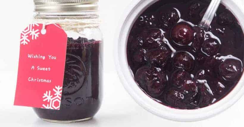 How to make Instant Pot Blueberry Compote Recipe (Pressure Cooker Blueberry Compote): 5-ingredient Sweet Blueberry Sauce makes great topping for cheesecake, yogurt, pancakes, waffles, ice-cream. Great DIY Christmas Gifts!