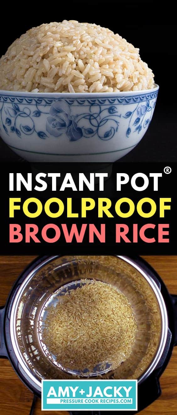 instant pot brown rice | brown rice instant pot | brown rice in instant pot | how to cook brown rice in instant pot | instapot brown rice | brown rice pressure cooker | pressure cooker brown rice  #AmyJacky #InstantPot #PressureCooker #vegan #vegetarian #rice #sides