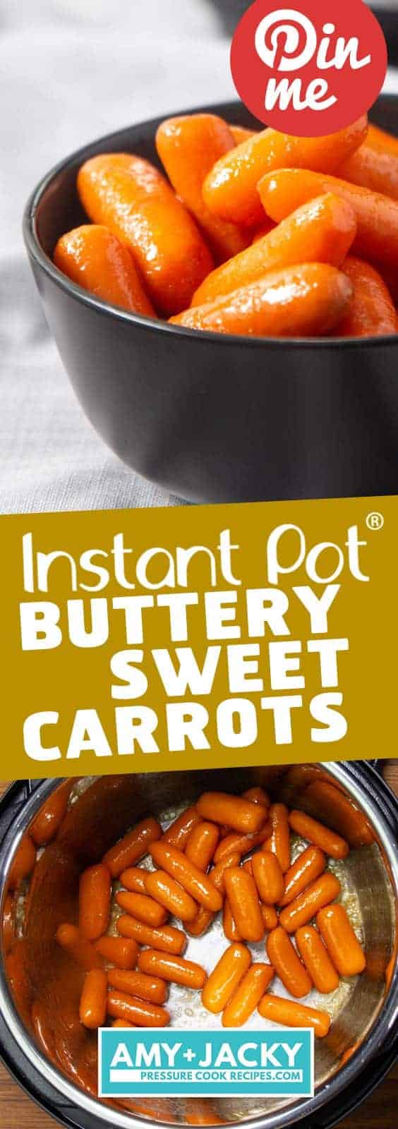 Instant Pot Carrots | Pressure Cooker Carrots | Instant Pot Vegetables | Instant Pot Side Dishes | Instant Pot Vegetarian | Instant Pot Recipes | Pressure Cooker Recipes  #instantpot #pressurecooker #side #snack #vegetables