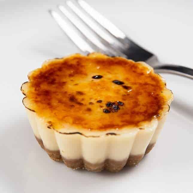 Instant Pot Fourth of July Recipes (Pressure Cooker Fourth of July Recipes): Instant Pot Cheesecake Creme Brulee Bites Recipe