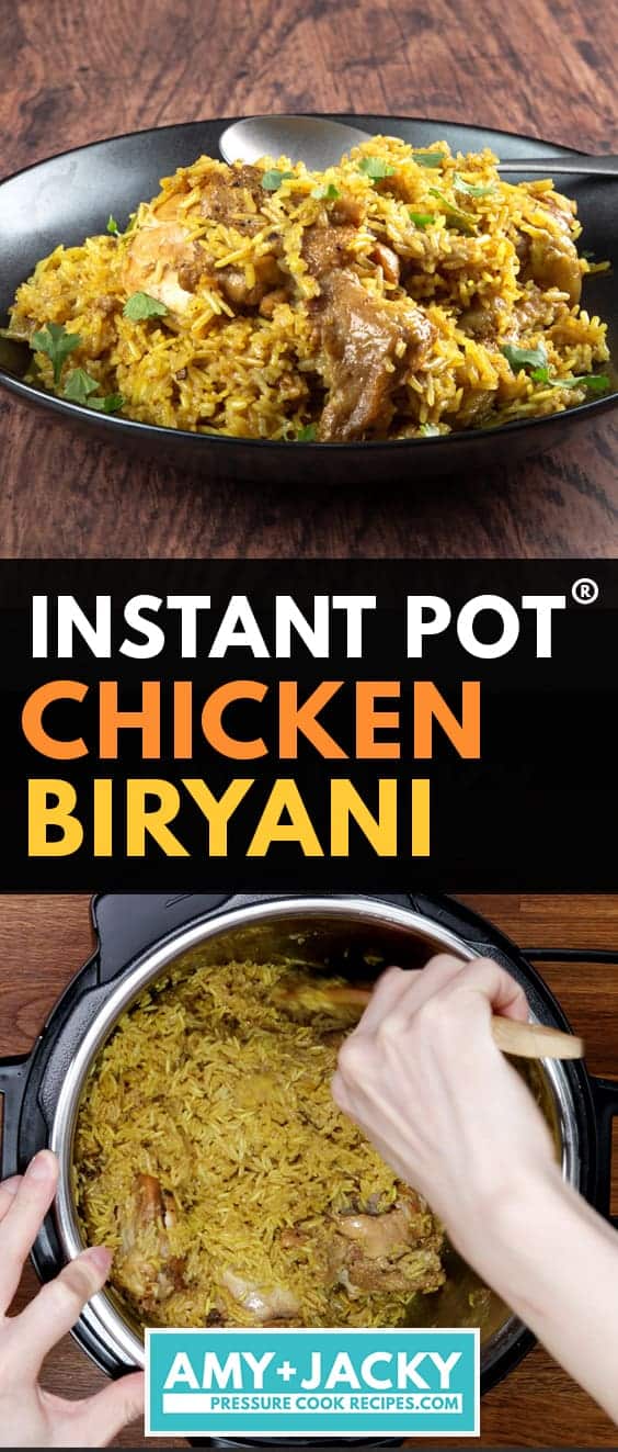 instant pot chicken biryani | chicken biryani instant pot | chicken biryani recipe | instant pot biryani | pressure cooker chicken biryani | pressure cooker biryani  #AmyJacky #InstantPot #PressureCooker #recipe #indian #asian #chicken