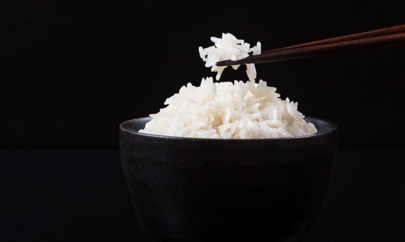 Easy Instant Pot Coconut Rice Recipe with sweet aroma & creamy flavors. Perfect pressure cooker side dish to spicy, bold Asian food.