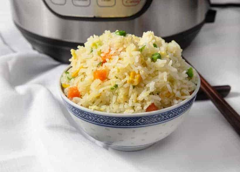 Instant Pot Fried Rice | Pressure Cooker Fried Rice | Chinese Fried Rice | Egg Fried Rice | Instapot Fried Rice