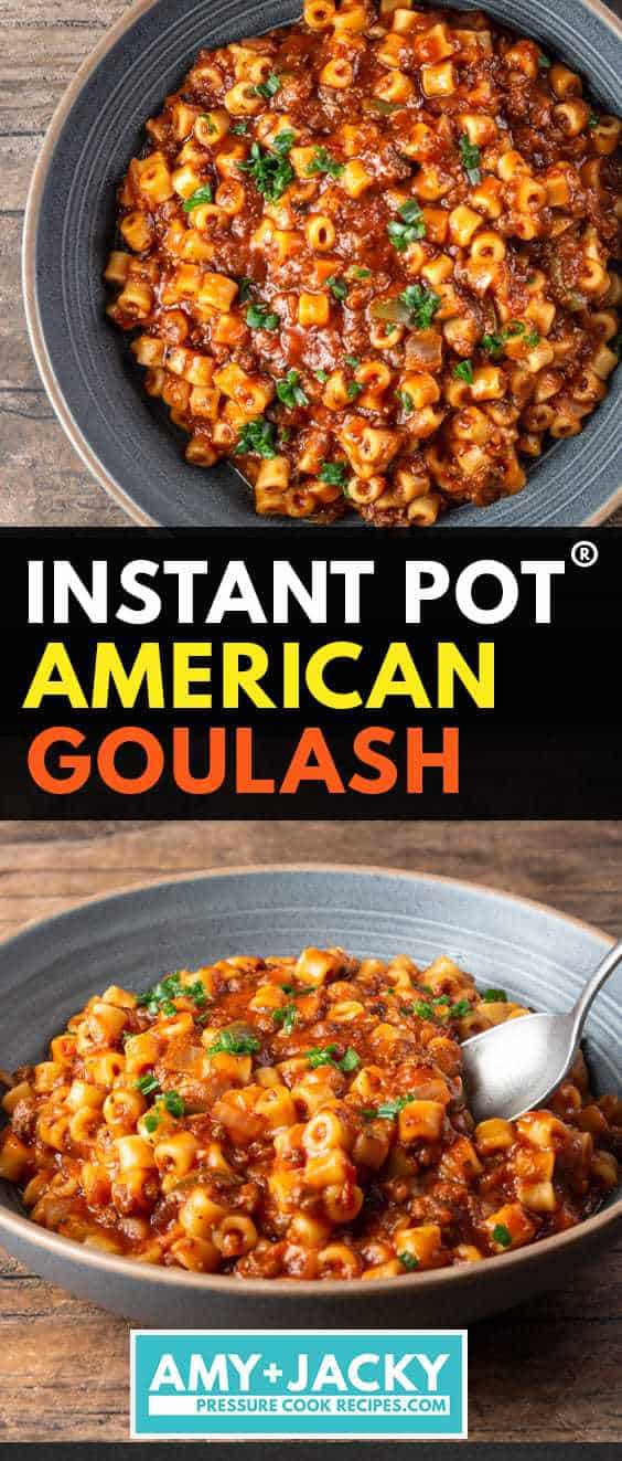 instant pot goulash | goulash instant pot | instant pot american goulash | pressure cooker goulash | instant pot beef goulash  #AmyJacky #InstantPot #PressureCooker #recipe #GroundBeef #pasta