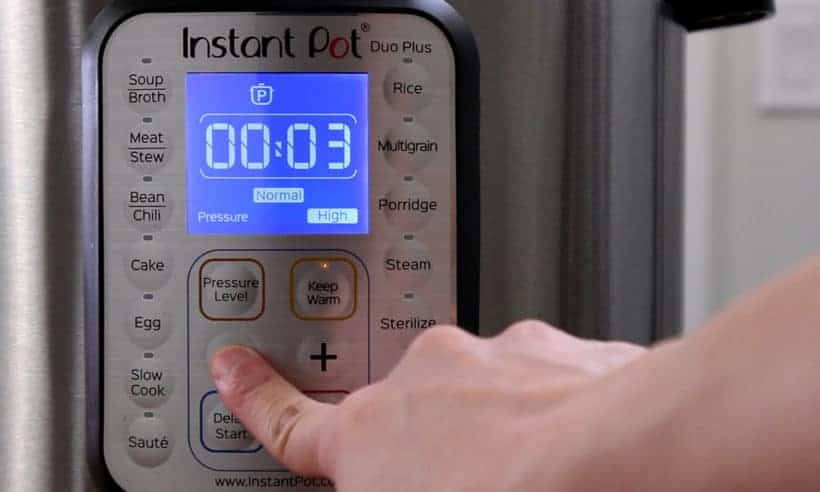 Instant Pot Pressure Cooker High Pressure 3 minutes #AmyJacky #InstantPot #PressureCooker #recipes