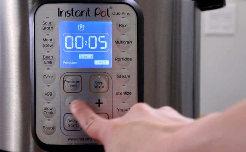 Instant Pot Pressure Cooker High Pressure 5 minutes  #AmyJacky #InstantPot #PressureCooker #recipe