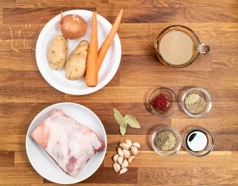 instant pot lamb ingredients  #AmyJacky #InstantPot #recipe