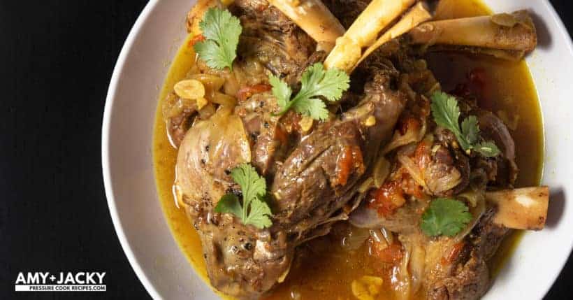 Instant Pot Lamb Shank | Pressure Cooker Lamb Shanks | How to cook lamb shanks | Lamb Shank Recipe | Instant Pot Lamb Recipes | Instant Pot Mediterranean Recipes | Healthy Instant Pot Recipes