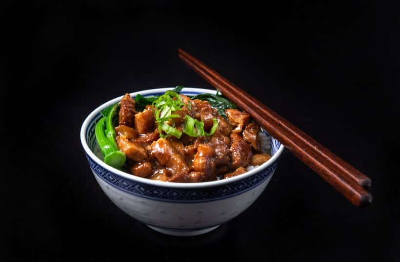 Instant Pot lu rou fan | 滷肉飯 | pressure cooker lu rou fan | taiwanese braised pork | taiwanese braised pork belly | instant pot pork | pork belly recipes | ru rou fan | taiwanese pork rice | taiwanese minced pork #AmyJacky #InstantPot #PressureCooker #recipes #taiwanese #asian #pork