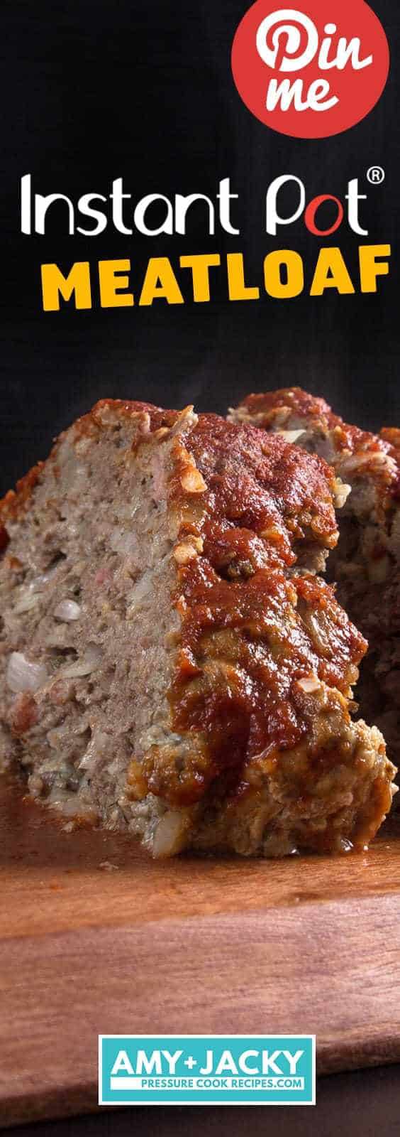 Instant Pot Meatloaf | Pressure Cooker Meatloaf | Instant Pot Meatball | Instant Pot Ground Beef | Instant Pot Hamburger | Instant Pot Recipes | Pressure Cooker Recipes #instantpot #pressurecooker #recipes #easy #dinner