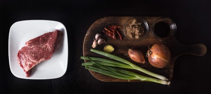 Mongolian Beef ingredients