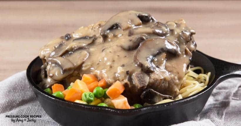 Pork Chops with HK Mushroom Gravy