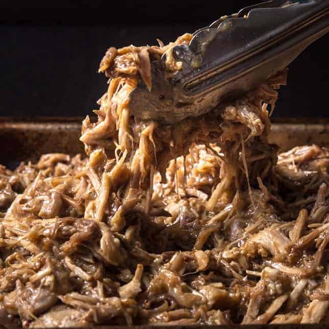 Instant Pot Fourth of July Recipes (Pressure Cooker Fourth of July Recipes): Instant Pot Pulled Pork in M&M Sauce