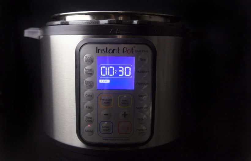 Instant Pot Saute Less Function