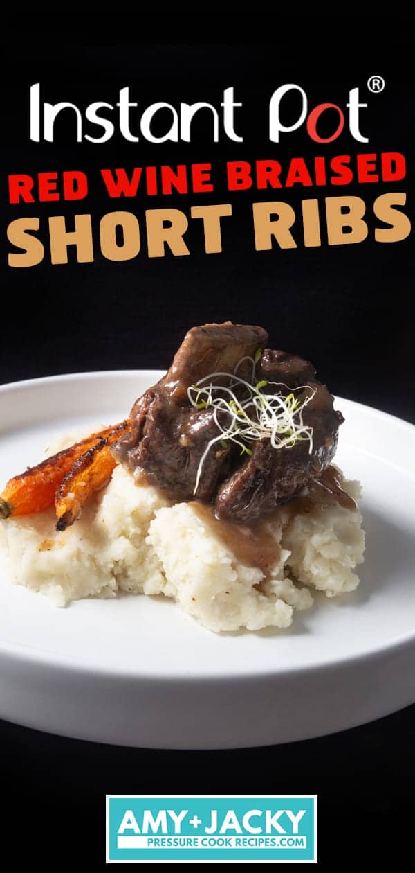 Instant Pot Short Ribs | Pressure Cooker Short Ribs | Instant Pot Ribs | Pressure Cooker Ribs | Instant Pot Beef | Short Ribs Recipes | Beef Recipes #instantpot #instantpotrecipes #pressurecooker #ribs #easy #dinner