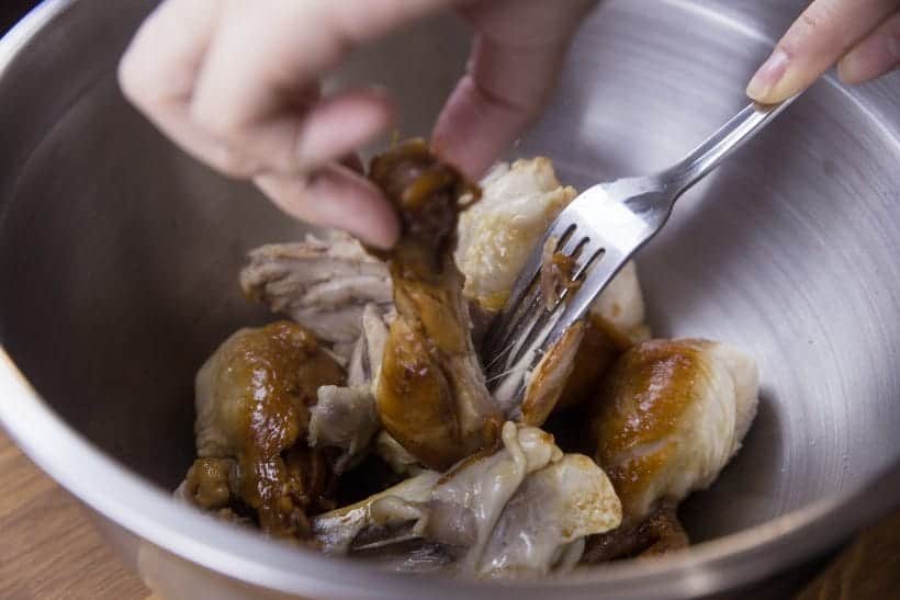 instant pot shredded chicken