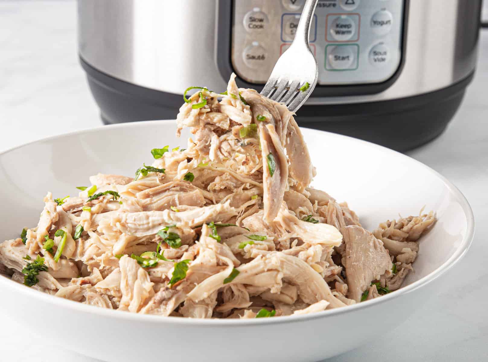 instant pot shredded chicken