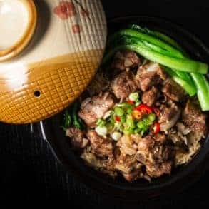 Instant Pot Spare Ribs and Rice (Pressure Cooker) 豉汁排骨飯. Super Easy and Quick One Pot Meal. Deliciously tender black bean sauce spare ribs with comforting flavorful rice. #instantpot #pressurecooker #ribs #chinese #recipes #onepotmeal