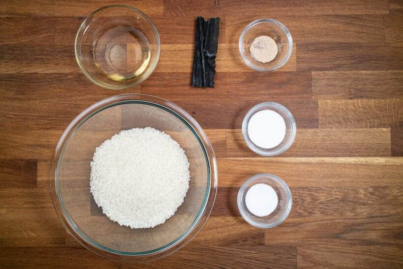 instant pot sushi rice ingredients  #AmyJacky #InstantPot