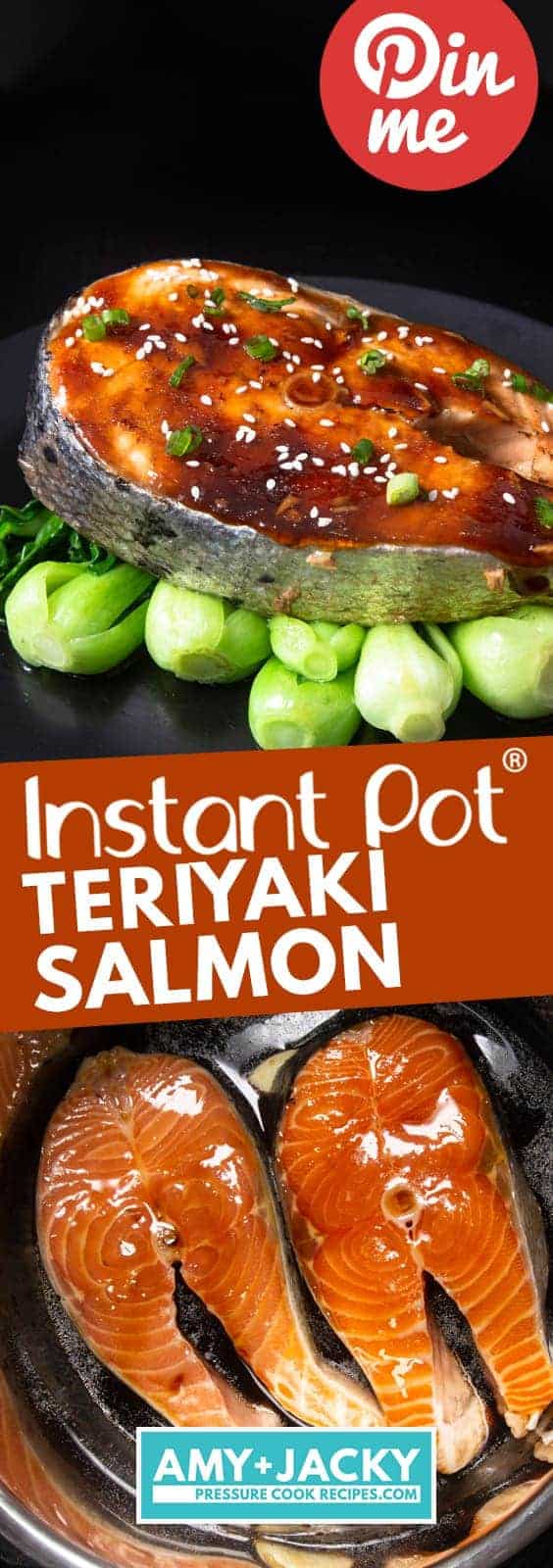 Instant Pot Teriyaki Salmon | Instant Pot Salmon | Instant Pot Fish | Instapot Teriyaki Salmon | Pressure Cooker Teriyaki Salmon | Pressure Cooker Salmon | Pressure Cooker Fish | Instant Pot Recipes #instantpot #pressurecooker #fish #recipes