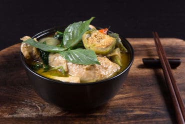 Make this Instant Pot Thai Green Curry Chicken Recipe (Gang Kiew Wan Gai). Addictive to eat pressure cooker curry with rich depths of flavors & fragrance.